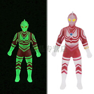 夜光奧特曼小怪獸解壓玩具發(fā)光彈力拉伸軟膠人偶小男孩捏捏樂(lè ) 杰克奧特曼夜光