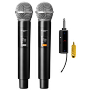 山水（SANSUI）M20無(wú)線(xiàn)麥克風(fēng)專(zhuān)業(yè)KTV家用K歌戶(hù)外廣場(chǎng)唱歌直播用萬(wàn)能話(huà)筒 黑色 默認1