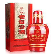 汾酒 山西杏花村 老白汾醇柔清香型白酒 475mL2瓶42度醇柔