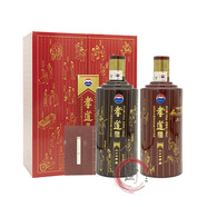 茅臺（MOUTAI）貴州茅臺股份公司出品 孝道酒 53度醬香型白酒500ml 2012年 孝道酒禮盒2瓶裝