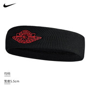 耐克（NIKE）AJ飛人Jordan頭帶運動吸汗帶男女護頭帶止汗帶J0003604001OS
