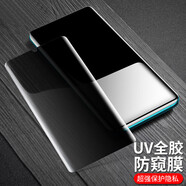 喜日子適用于三星note9鋼化膜抗藍(lán)光曲面防窺高清磨砂屏幕玻璃保護(hù)手機(jī)貼膜 【UV膜】防窺膜/2片裝