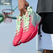 李寧籃球鞋男夏季輕速韋德之道幻影新款實(shí)戰低幫透氣耐磨實(shí)戰運動(dòng)鞋男 仙果綠（幻影） 43.5 （275mm）