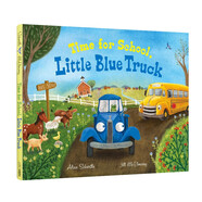 上學(xué)啦，小藍卡車(chē) Time for School_ Little Blue Truck ( Little Blue Truck )  小學(xué)教輔