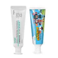完好如初专利产品 完好如初儿童牙膏舒克贝塔 牙釉质牙周组织牙齿松 儿童+成人（单独包装）