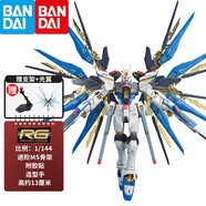萬代（BANDAI） 高達(dá)模型 RG 1/144 機(jī)動(dòng)戰(zhàn)士 敢達(dá)玩具 金剛機(jī)器人 男生禮物 RG 14 強(qiáng)襲自由