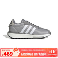 三葉草（Adidas）復(fù)古男女鞋經(jīng)典運動休閑鞋 IG3304 灰色 42碼 