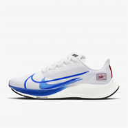 NIKE耐克買手代購Air Zoom Pegasus 37男士飛馬37防水跑步鞋路跑鞋 CQ9908-100藍(lán)白款 42