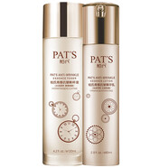 柏氏凈透潔膚乳洗面奶青春抗皺精粹液柔膚水精華乳霜中老年人女護膚品 水120ml+乳80g