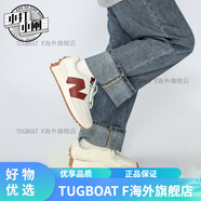 NEW BALANCEnb327運動鞋女鞋百搭復(fù)古鞋子男鞋小蠻腰休閑跑鞋 WS327KA-B【白紅】 37.5