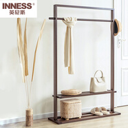 英尼斯（INNESS） 實木衣帽架落地臥室掛衣架置物架衣架現(xiàn)代創(chuàng)意簡約客廳衣服架子 實木掛枝-大號-寬105cm