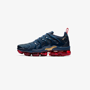 耐克（NIKE）AIR VAPORMAX PLUS 復古全掌大氣墊緩震 男士運動(dòng)跑步鞋 深海藍/924453-405 42.5 /US9