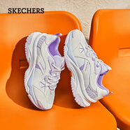 斯凱奇（Skechers）漫月鞋男復(fù)古慢跑鞋厚底增高舒適輕便休閑鞋183185/177590 WLPR/WLPR -女款177590 40