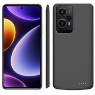 南斯夫 適用小米Redmi Note12 Turbo背夾電池手機殼充電寶note12pro電源紅米note11/11pro+背夾式電池 紅米note12Turbo 炫酷黑 20000毫安時
