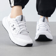 安德瑪（Under Armour）跑步鞋女  緩震舒適輕便透氣休閑低幫運動鞋 3026728-100 38.5