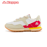 Kappa復(fù)古跑鞋21新款情侶男女運(yùn)動(dòng)鞋休閑鞋K0BX5MM15 韓國(guó)白/安哥拉白-012 37