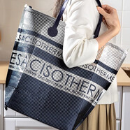 家の物語(yǔ)（KATEI STORY）日本保溫袋上班族外出便攜早餐便當袋加厚錫箔飯盒手提袋大容量 保溫便當鋁箔袋 大號