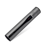 湯湖 新款 5km全金屬光纖紅光測試筆15公里20公里30公里充電打光筆紅光源光纖筆 TH-B5-30（太空灰）