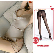 很辣衣服的連衣裙包臀超辣套裝短裙 淺黃色 均碼
