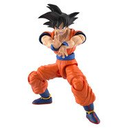 萬代（BANDAI）七龍珠拼插拼裝模型玩具 Figure-rise Standard FRS 黑發(fā)孫悟空 新版 5063353