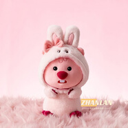 致可pinkbear玩偶 loopy粉小海貍露比皮可聯(lián)名熊公仔毛絨玩具生日禮物 【60厘米】變身蝴蝶結(jié)粉兔露比 1只