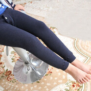 牛牛萌寶【加厚加絨】男童打底褲兒童保暖褲冬季黑色一體褲不起球男孩褲子 男童藏青(加厚加絨) S碼(適合81-100cm身高)