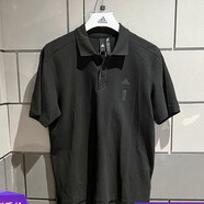 阿迪達(dá)斯 （adidas）短袖男裝夏新款運(yùn)動(dòng)訓(xùn)練快干休閑透氣POLO衫T恤 HM2952黑色 XL