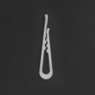 靠森（Kaooseen）jk裙夾牙夾防炸褶褲腿神器卷褲腳挽褲腳固定夾無(wú)痕襯衫夾褶子夾 白色有齒 獨立包裝3.5cm