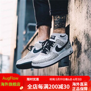 耐克耐克男鞋新款 AIR FORCE 1 AF1低幫磁力機能解構中國新年煙花 845053-104 白蛇紋 39
