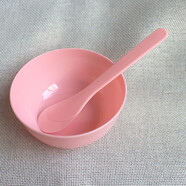 美容院化妝美容用品調(diào)膜碗攪拌棒小號(hào)塑料碗套裝 紫色小碗+小棒 玫瑰粉小碗+調(diào)膜棒 10件