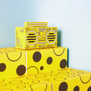 音樂(lè )畫(huà)布（MUSICANVAS）mini無(wú)線(xiàn)藍牙音箱高音質(zhì)超重低音炮手機電腦通用女生卡通禮物3D環(huán)繞高音質(zhì)便攜式迷你小音響 baby-香蕉個(gè)banana 官方標配