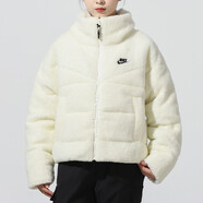 耐克（NIKE）  Nike耐克夾克女裝秋冬新款仿羊羔絨休閑羽絨外套 DD4655-715 S