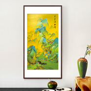 皇室蒙娜麗莎千里江山圖十字繡2025新款線(xiàn)繡客廳經(jīng)典名畫(huà)玄關(guān)自己手工刺繡 【古絹】中格3股122*75厘米棉線(xiàn)