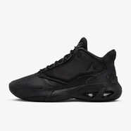 AJ喬丹（nike Air Jordan）Max Aura 4 經(jīng)典復(fù)刻戰(zhàn)靴 輕量緩震 舒適防滑可視氣墊男士籃球鞋 黑色DN3687-001 44