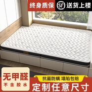 海馬系列天然椰棕床墊硬棕墊席夢思床墊折疊棕櫚墊乳膠榻榻米墊子 3公分椰棕（5cm厚）防螨貝卡特白 0.9x2米