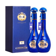 洋河藍色經(jīng)典 夢(mèng)之藍M6+ 夢(mèng)6+ 550ml 綿柔濃香型白酒 禮盒宴請禮品 52度 550mL 2瓶