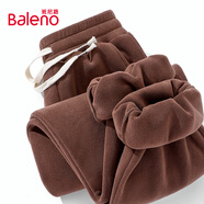 班尼路（Baleno）束腳褲男秋冬款加絨加厚保暖冬季長褲百搭運(yùn)動褲子寬松男士休閑褲