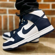 耐克（NIKE）【現(xiàn)貨】耐克Nike SB Dunk High 斑點(diǎn)狗棕綠滑板鞋 BQ6827-300 DD1399-104 白藍(lán) 42.5