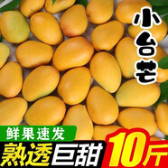 冠福記正宗海南小臺(tái)農(nóng)芒果新鮮當(dāng)季特產(chǎn)小臺(tái)芒金孕婦煌熱帶水果10斤特產(chǎn) 5斤精選裝