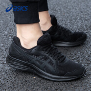 asics亞瑟士男鞋秋冬季輕便慢跑鞋愛(ài)世克斯緩沖減震運動(dòng)鞋子男士跑步鞋 黑色/深灰 40