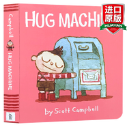 英文原版繪本 愛抱抱的機器人 Hug Machine Scott Campbell 擁抱的力量