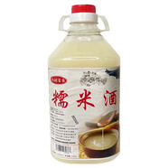 均村客家低度甜米酒鮮榨糯米酒江西客家酒醪糟汁產(chǎn)后月子水產(chǎn)后哺乳5斤 糯米酒 2.5L 1桶 5斤
