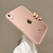 納柯萬(wàn)高級(jí)氣囊透明2024ipad pro11/13保護(hù)套12.9蘋(píng)果789硅膠十代2022Air456輕薄磨砂10.9寸平板mini軟殼 透明粉 iPad Air6 2024 11英寸M2