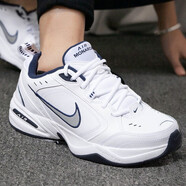 耐克（NIKE）男鞋2025款運動(dòng)鞋老爹鞋舒適耐磨氣墊鞋休閑鞋跑步鞋 主圖款/AIR氣墊/經(jīng)典白銀/力薦 40