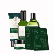 善草紀專(zhuān)柜茶樹(shù)水乳三代茉莉水乳面霜玫瑰系列三部曲面膜護膚品防偽 茶樹(shù)潔面水乳霜+三部曲10片