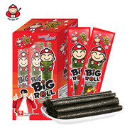 老板仔海苔卷原味 泰國(guó)進(jìn)口 脆紫菜 兒童 休閑零食 獨(dú)立包裝3g*9條 【Big Roll】辛辣味27g