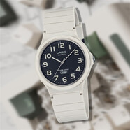 卡西歐（CASIO）休閑學(xué)生中性指針百搭小黑表防水MQ-24UC-4B 3B 2B 8B 7B2 石英表 MQ-24UC-8B 女款 【附加貼膜】