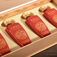 五糧液仙林生態(tài) 龍賜吉祥心想事橙小方磚 52度高度酒過節(jié)禮盒 52度 125mL 4瓶 *2盒