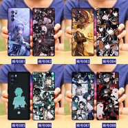 澤錫 華為nova4/4e/nova2s玻璃手機殼套榮耀X20/SE磨砂軟套榮耀9X/V40/V30 原神動漫-游戲周邊刻晴可莉-胡桃鐘離-魈二次元 磨砂軟硅膠定制-下單型號圖案留言客服