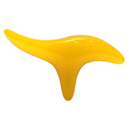 伊冉香約 三角按摩雀器腳底足底腿部穴位手動護(hù)理錐經(jīng)絡(luò)淋巴原始點穴棒 橘黃色